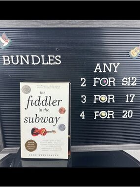 The Fiddler in the Subway Book